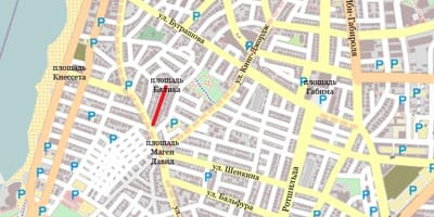 Քարտեզ փողոցների Թել ավիվ, Իսրայել